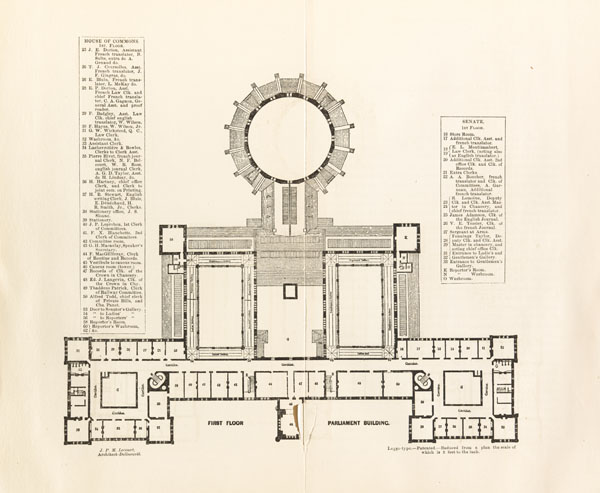 Architectural blueprint