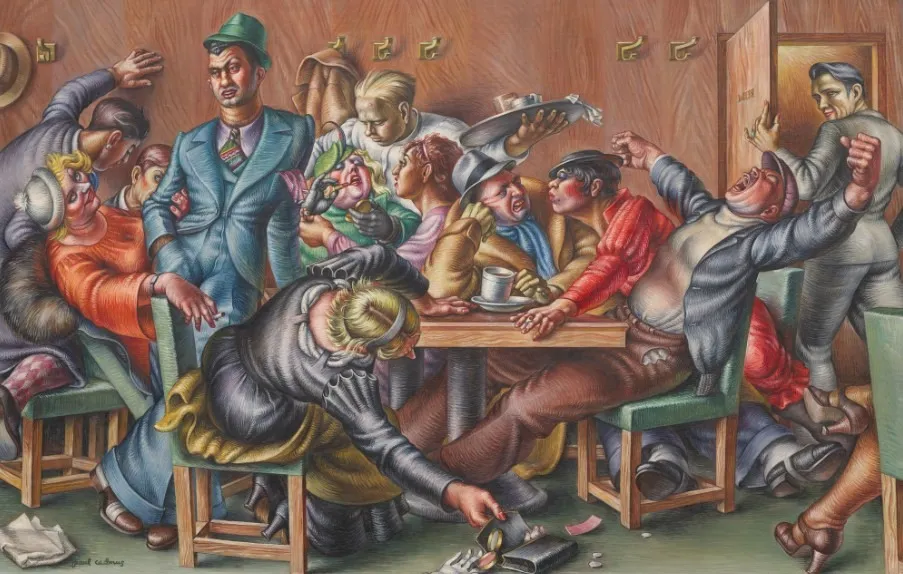 Paul Cadmus Painting