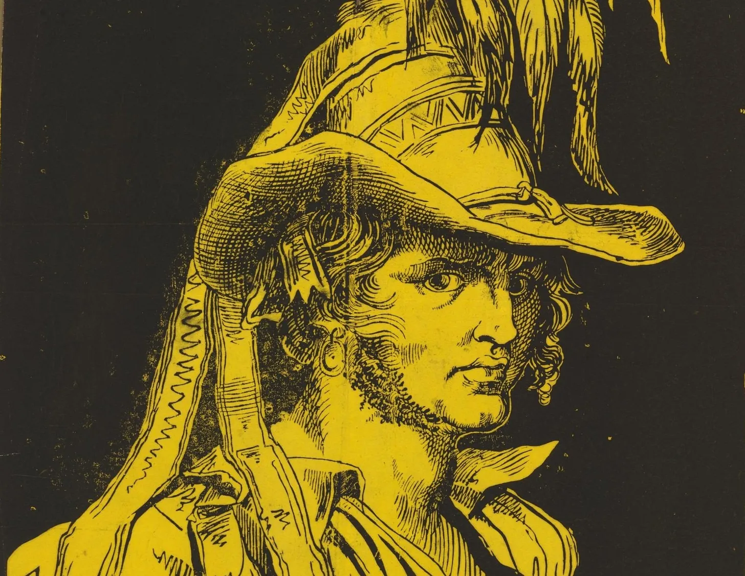 Historical illustration of a smuggler